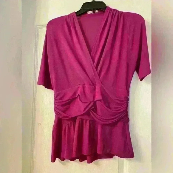 Etro V-Neck Short Sleeve Blouse - Picture 1 of 7